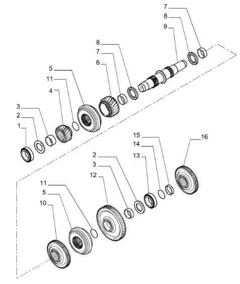 87692197 - Стальное упорное кольцо